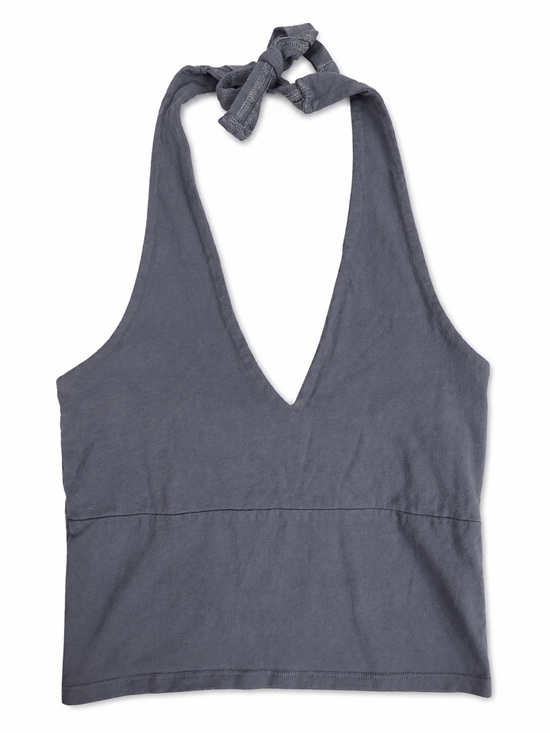 Hollister Tops - Hollister Gray Halter Crop Top
